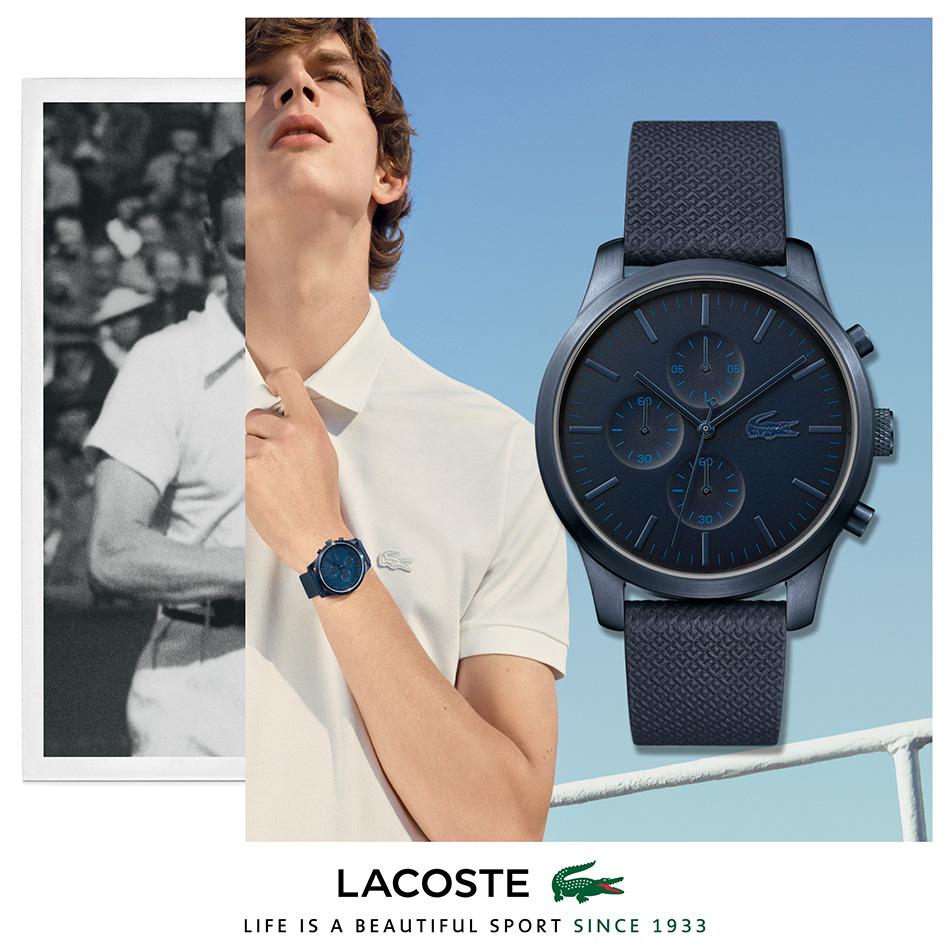 lacoste 85th anniversary watch
